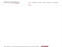 Tablet Screenshot of menachambers.com